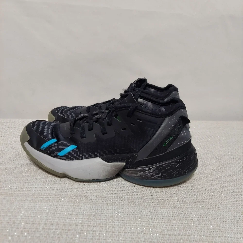 adidas Xbox D.O.N. Issue 4 Little Kid 'Series X' Basketball Shoes IF5090 Sz 2.5 - Picture 3 of 8